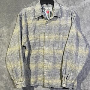 mens redsand plaid long slevee shirt